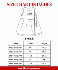 Fish Frock Floral Printed | Casual wear for Girl Kids Age 1 To 6 Years (Pack of 3)