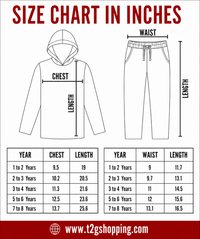 Girls Ribbed Hooded Co-Ord Set for Kids | Full Sleeve Hoodie Top & Track Pant Set | Age 1 to 10 Years | Casual Wear Outfit for Girls