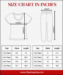 Girls Printed Cotton T-Shirt & Pant Co-Ord Set for Kids Casual Wear | Age 1 to 10 Years | Pack of 1 Set Combo