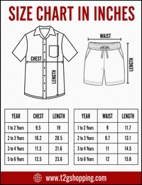 Polyester Printed Co-Ord Set for Baby Boys Casual Wear | Half Sleeve Shirt & Shorts Combo Set with Pocket | Age 1 to 10 Years
