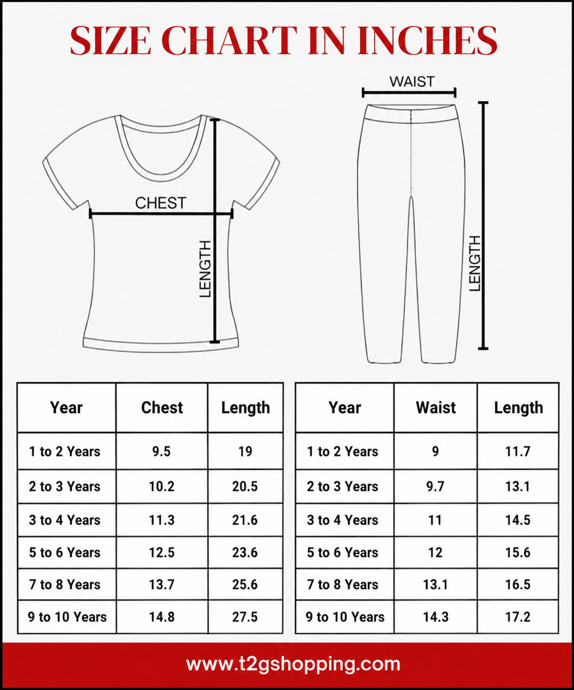 Girls Printed Cotton T-Shirt & Pant Co-Ord Set for Kids Casual Wear | Age 1 to 10 Years | Pack of 1 Set Combo