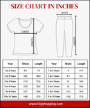 Girls Printed Cotton T-Shirt & Pant Co-Ord Set for Kids Casual Wear | Age 1 to 10 Years | Pack of 1 Set Combo