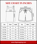 Pure Cotton | Cartoon Tiger Printed | Kids Sleeveless T-Shirt & Shorts Combo Set for Baby Boys | Age 1 to 10 Years