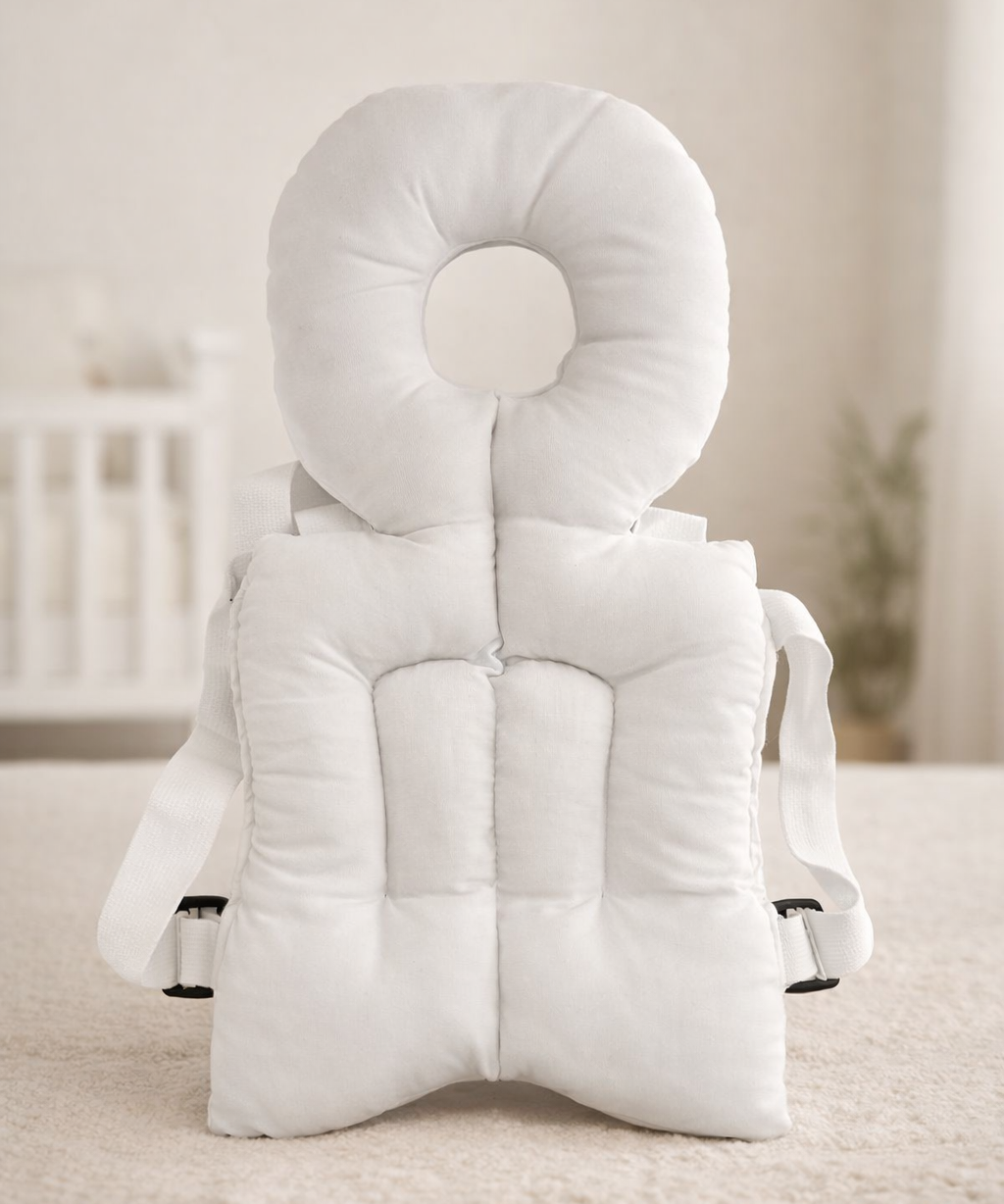 Baby Angel Head Support Pillow This Product Cotton | Soft Neck Support Cushion (4–18 Months)