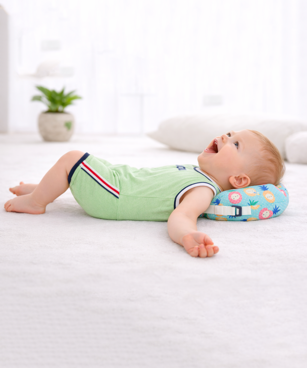 Baby Angel Head Support Pillow This Product Cotton | Soft Neck Support Cushion (4–18 Months)