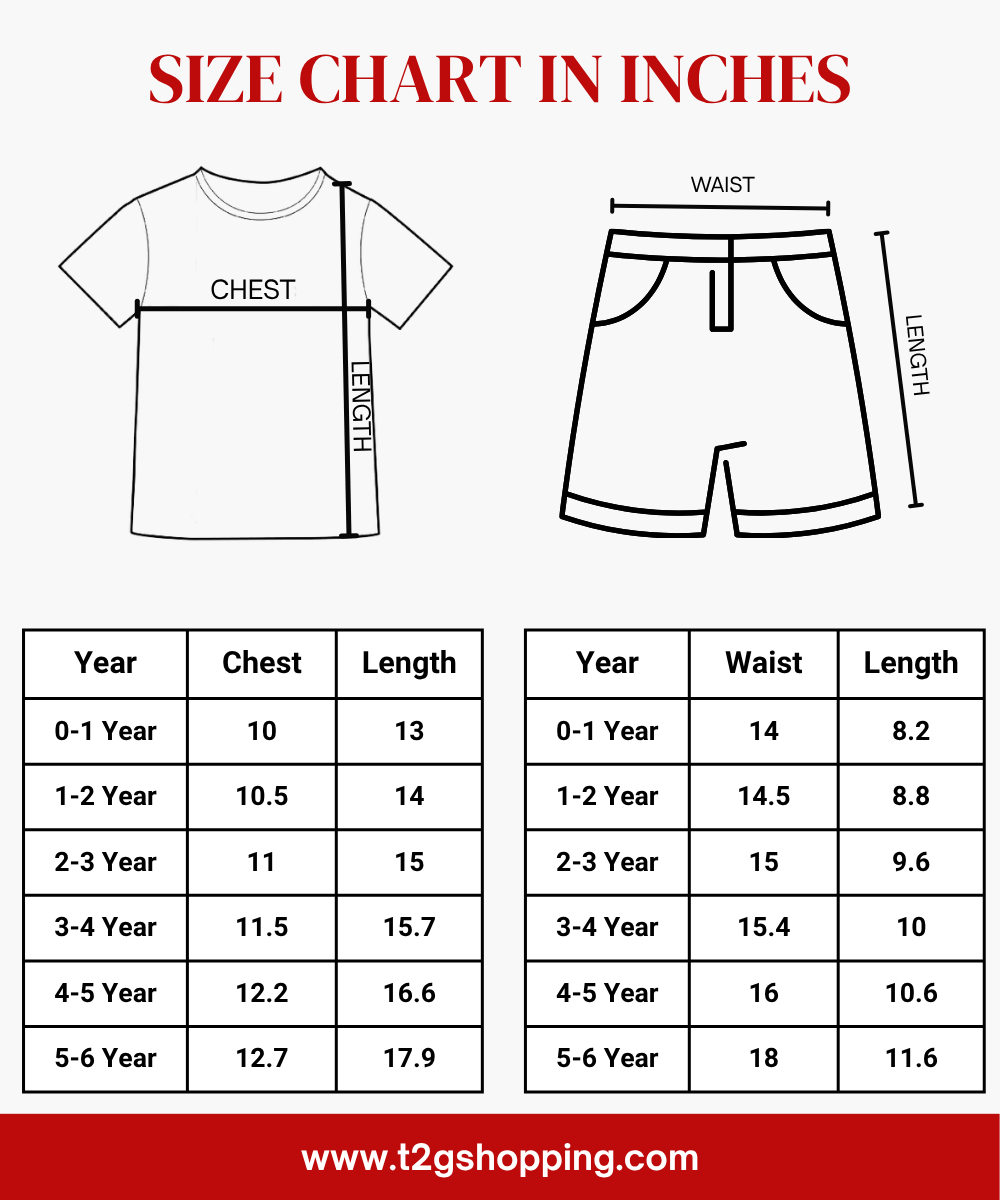 Girl Kids All Over Printed Co-ord Set | Tshirt and Shorts | Age 0 to 6 Years (Pack of 3 Sets)