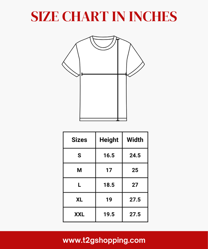 Men's Half Sleeve Printed Round Neck T-Shirt Combo (Pack of 3)