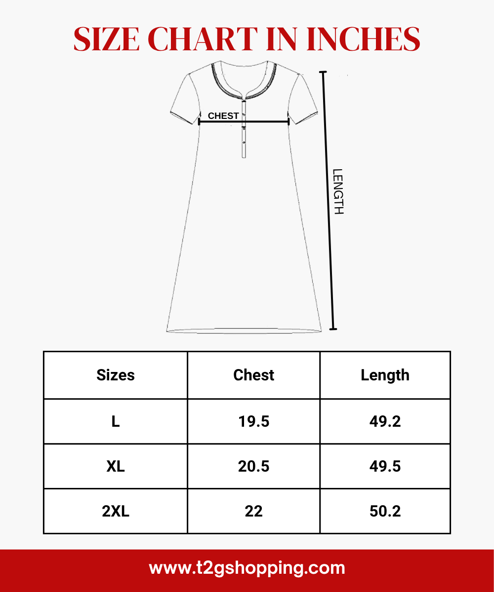 Maternity Feeding Maxi Dress | Nursing Friendly Nighty Style (Pack of 2 Pieces)