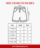 Boy Kid Cotton Printed Shorts | Random Cartoon Printed | Age 1 to 6 Years (Pack of 5 Pieces)