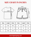 Kids Girls Tie-Dye Cloud Print Cotton T-Shirt & Shorts Co-ord Set | Pack of 3 Pieces | Age 1–4 Years