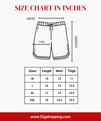 Men's Cotton Boxer Woven Checked Shorts (Pack Of 2)