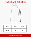 Crinkle Cotton Palazzo Pant | Casual Night wear for Women (Pack of 2)