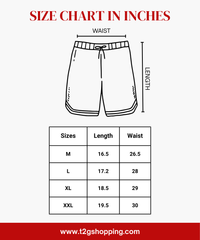 Men's Gym Shorts for Shorts Wear | Active Wear | Light Weight Dry-Fit | NS Lycra Shorts | Muted Navy Color | Sizes M, L, XL, 2XL