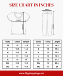 Girls Textured Polyester Co-ord Set | Half Sleeve Top & Pants | Pack of 2 Pieces