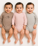 Cotton Babies Body Suit  | Sleep Suit | Romper | Age 0-18 Months (Pack Of 3)