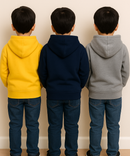 Cotton Kids Hoodie Printed Multi Colour | Age 6 to 11 Years (Pack of 3 Pieces)