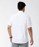 Premium Cotton Slim Fit White Formal Shirt for Men