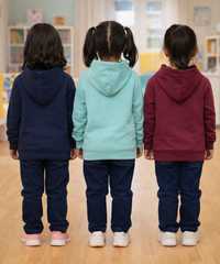 Cotton Kids Cartoon Printed Hoodie Multi Color | Age 2 to 11 Years (Pack of 3 Pieces)