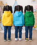 Cotton Kids Cartoon Printed Hoodie Multi Color | Age 2 to 11 Years (Pack of 3 Pieces)
