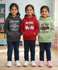 Cotton Kids Cartoon Printed Hoodie Multi Color | Age 2 to 11 Years (Pack of 3 Pieces)