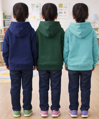 Cotton Kids Cartoon Printed Hoodie Multi Color | Age 2 to 11 Years (Pack of 3 Pieces)