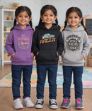 Cotton Kids Cartoon Printed Hoodie Multi Color | Age 2 to 11 Years (Pack of 3 Pieces)