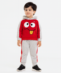 Cotton Kids Hoodie Printed | Age 1 to 5 Years | Hoodie Top and Track Pant Co-ord Set