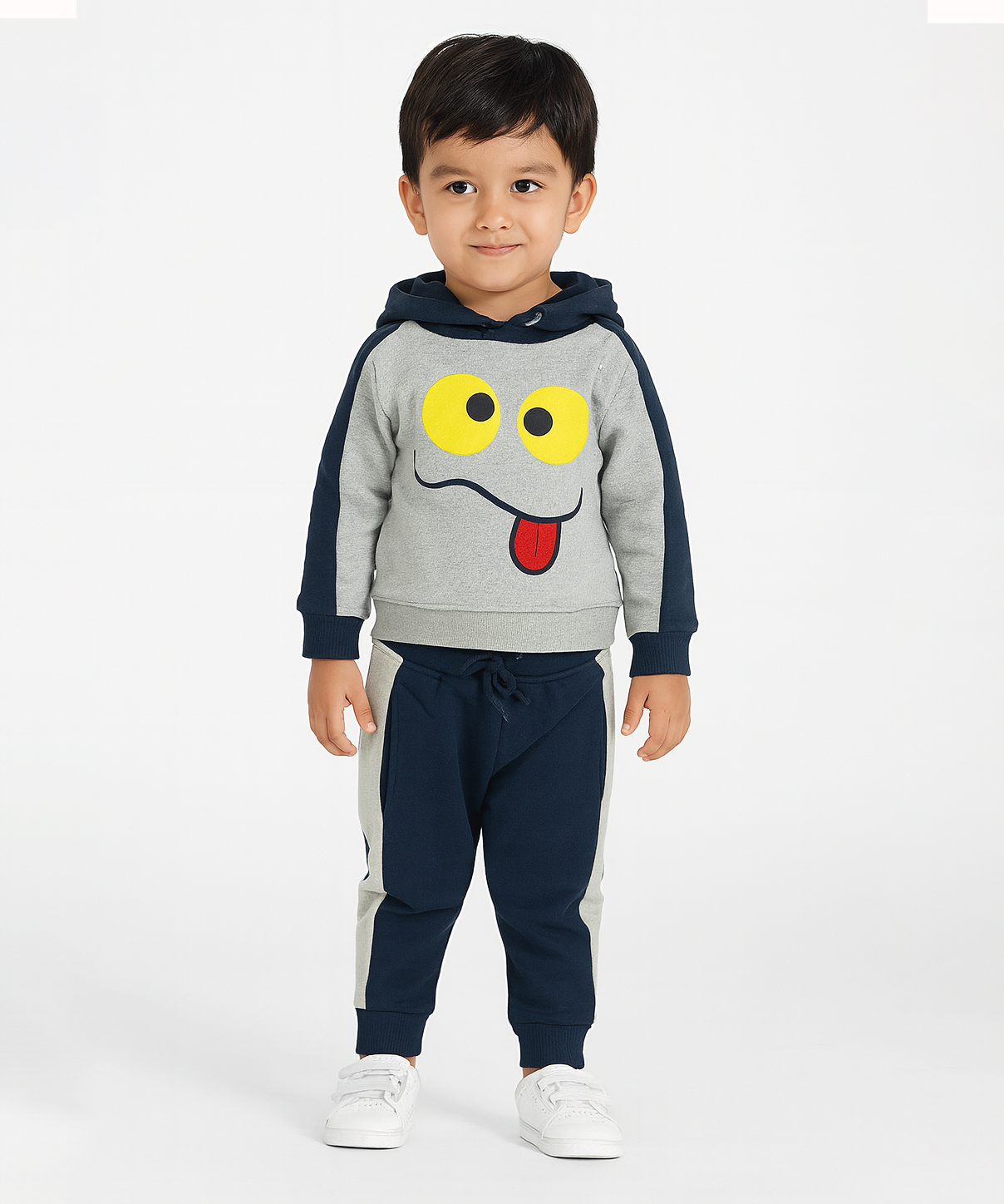 Cotton Kids Hoodie Printed | Age 1 to 5 Years | Hoodie Top and Track Pant Co-ord Set