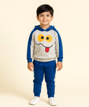 Cotton Kids Hoodie Printed | Age 1 to 5 Years | Hoodie Top and Track Pant Co-ord Set
