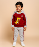 Cotton Kids Hoodie Printed | Age 1 to 5 Years | Hoodie Top and Track Pant Co-ord Set
