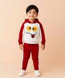Cotton Kids Hoodie Printed | Age 1 to 5 Years | Hoodie Top and Track Pant Co-ord Set