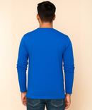 Full Sleeve Round Neck T Shirt / 100% Combed Cotton Single Jersey Bio Wash / ROLLS RUN