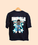 GTAG Drop Shoulder/Oversized Tshirt  With Anime Printed