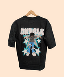 GTAG Drop Shoulder/Oversized Tshirt  With Anime Printed