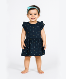 Girls 100% Cotton Printed Gown Dress/Frock Dress | Age 3-18 Months