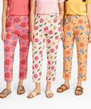 Women's 100% Printed Soft Cotton Night Wear | Track Pant - Pyjama (Pack of 3)