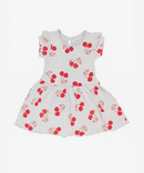 Girls 100% Cotton Printed Gown Dress/Frock Dress | Age 3-18 Months
