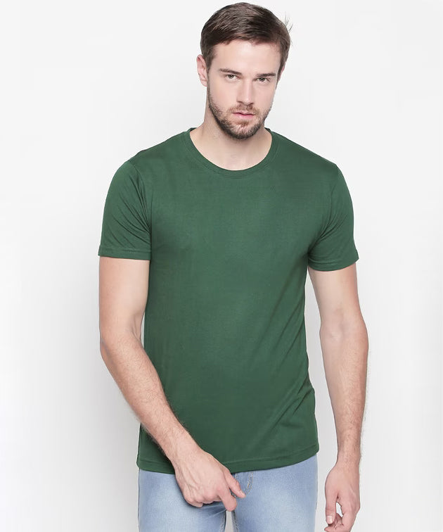 Premium Cotton Plain Round Neck Tshirt