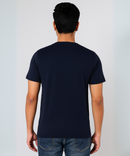 Half Sleeve Round Neck Tshirt / 100% Cotton Fine Bio Wash / ROLLS RUN