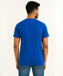 Half Sleeve Round Neck Tshirt / 100% Cotton Fine Bio Wash / ROLLS RUN