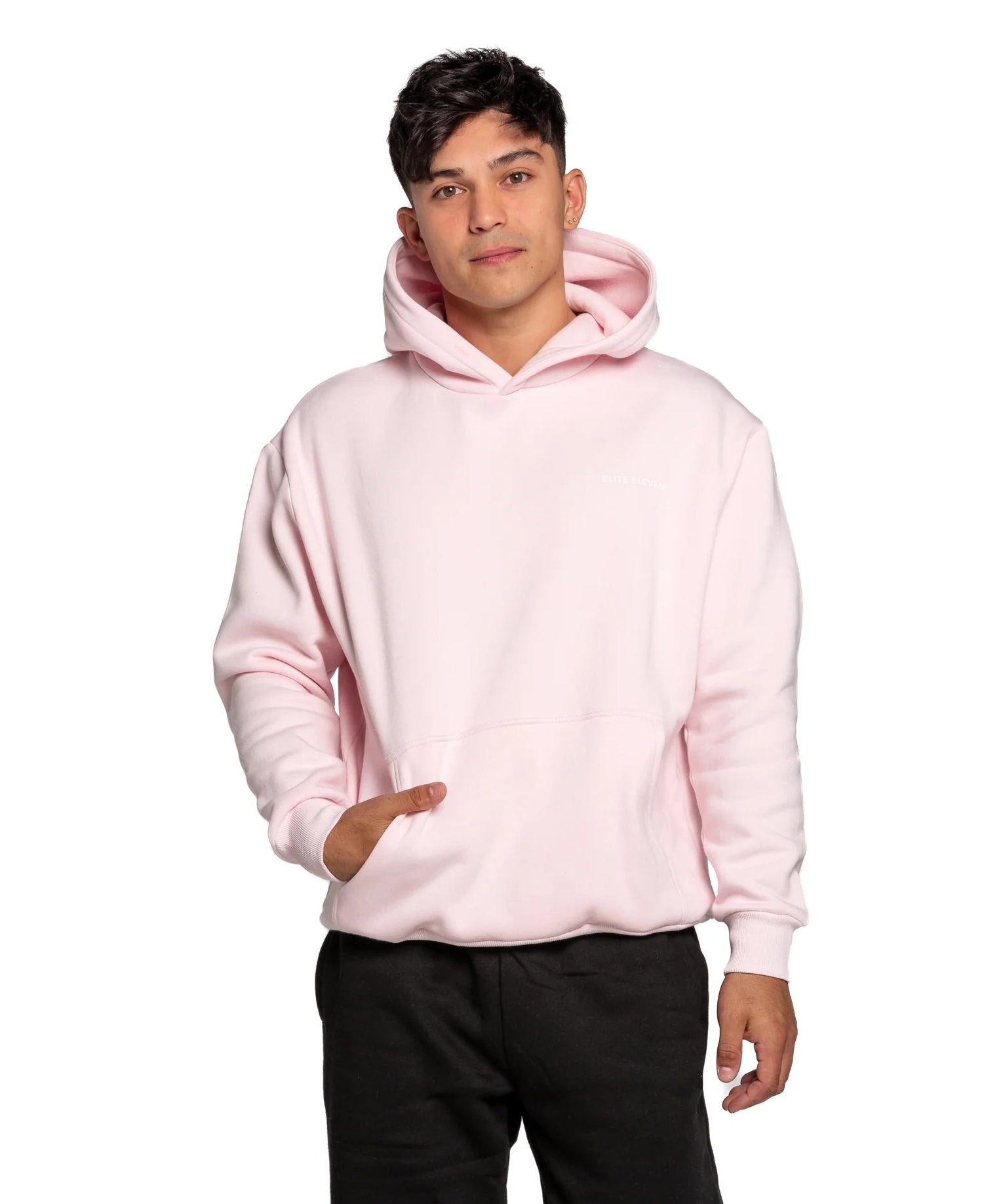 Premium Plain Cotton Baby Pink or Soft Pink Hoodie/Sweatshirt