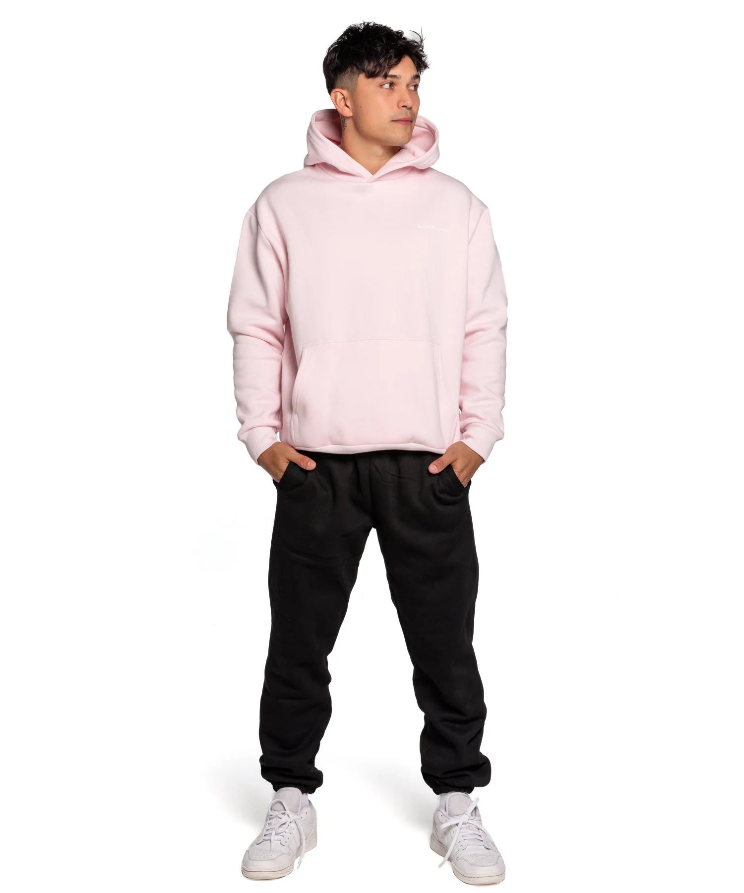 Premium Plain Cotton Baby Pink or Soft Pink Hoodie/Sweatshirt
