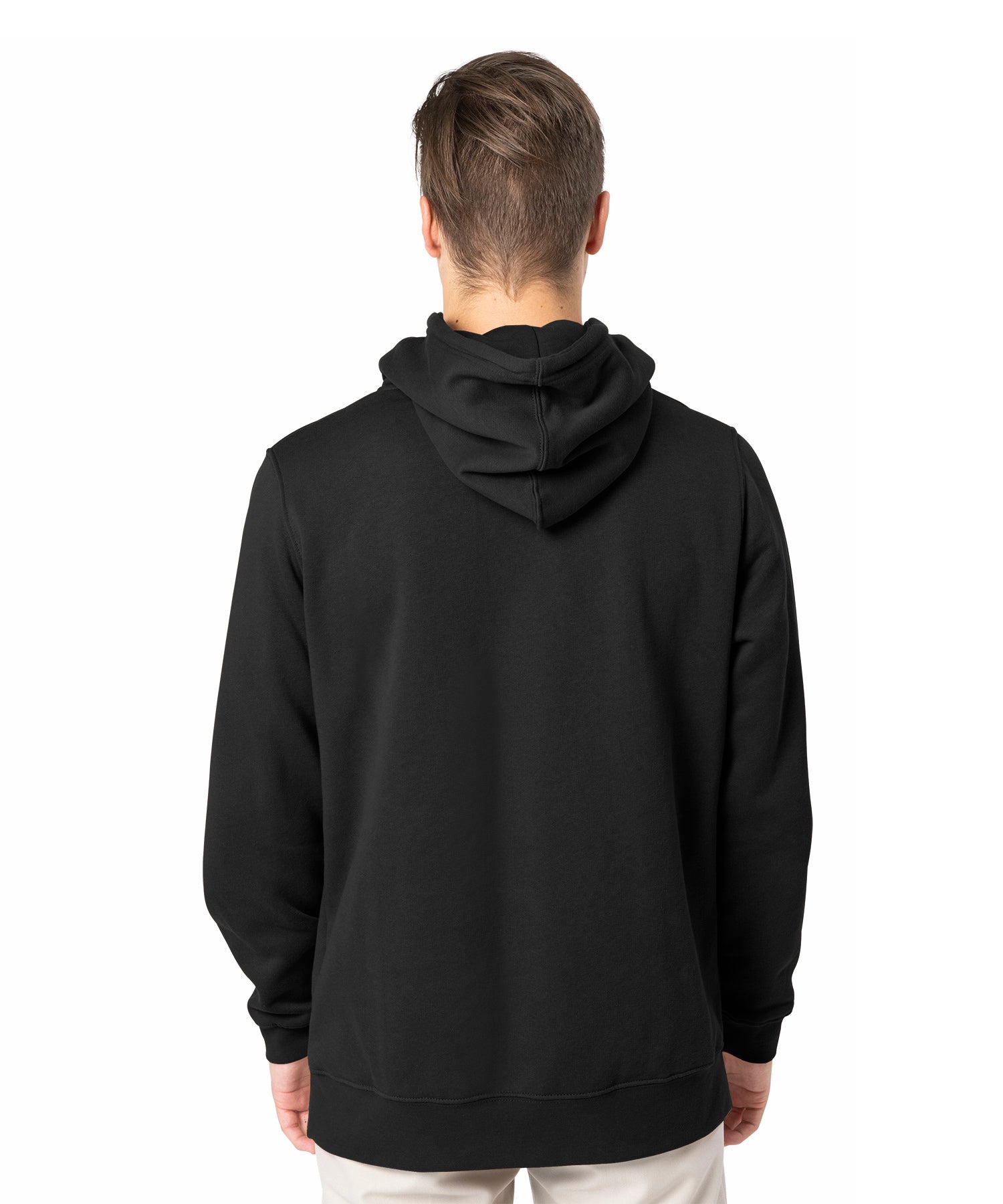 Premium Plain Cotton Black Hoodie/Sweatshirt