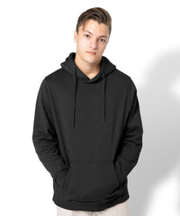 Premium Plain Cotton Black Hoodie/Sweatshirt