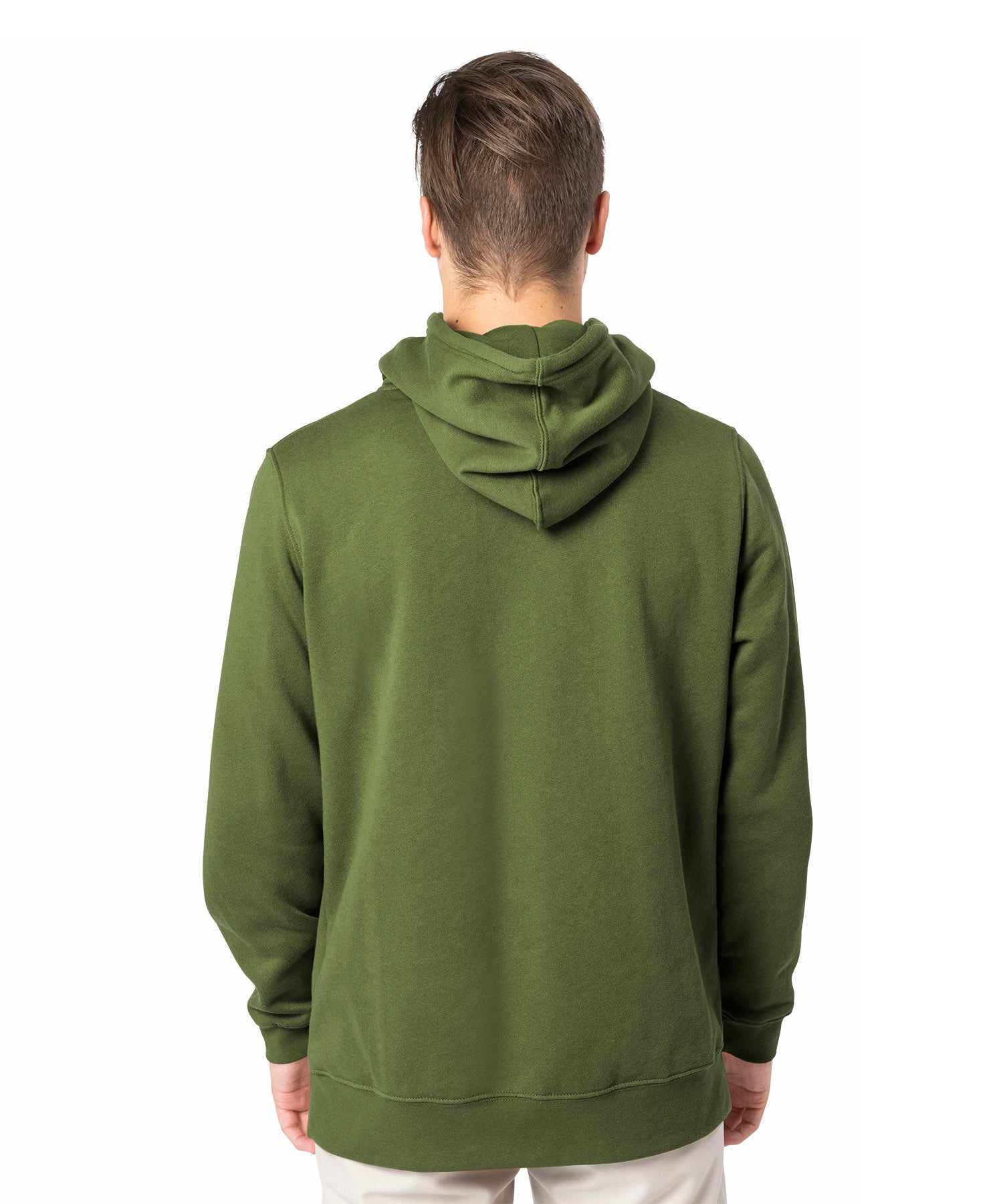 Premium Plain Cotton Olive Green Hoodie/Sweatshirt