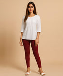 Premium 4 way Lycra Women Leggings (Ankle Length)