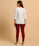 Premium 4 way Lycra Women Leggings (Ankle Length)