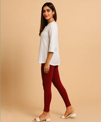 Premium 4 way Lycra Women Leggings (Ankle Length)