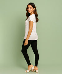 Premium 4 way Lycra Women Leggings (Ankle Length)