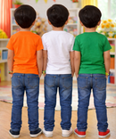 Kids Cotton Boys Tshirt Plain Multi Color | Age 0 to 6 Years (Pack of 3 Pieces)